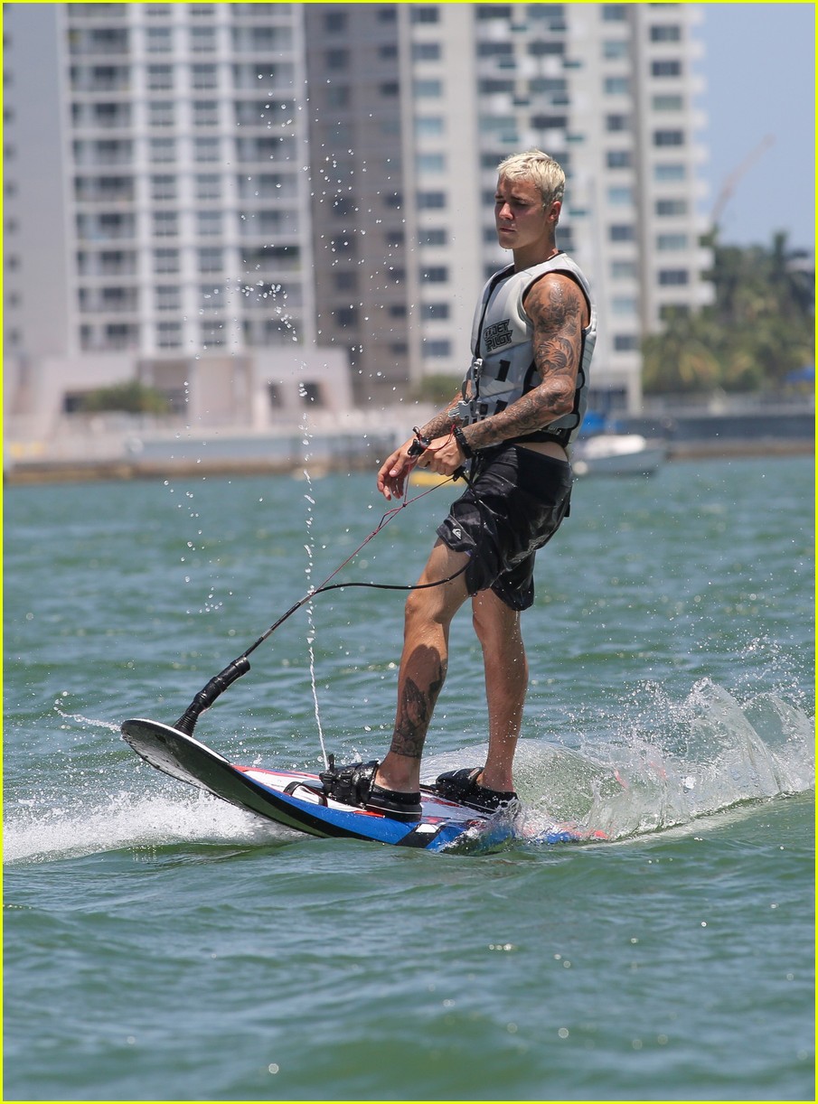 justin bieber hangs on yacht brother jaxon and female friend 283699569