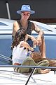 justin bieber hangs on yacht brother jaxon and female friend 04