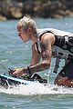 justin bieber hangs on yacht brother jaxon and female friend 13