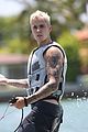 justin bieber hangs on yacht brother jaxon and female friend 18
