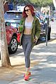 lily collins byrdie glam 20s look yoga workout 15