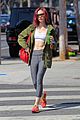 lily collins byrdie glam 20s look yoga workout 21