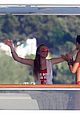 lindsay lohan red bathing suit italy 24
