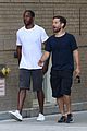 tobey maguire power walks his way around nyc 01