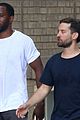 tobey maguire power walks his way around nyc 04