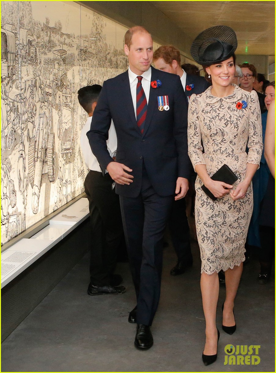 kate middleton prince william attend service to commemorate wwi battle with prince harry 053696387