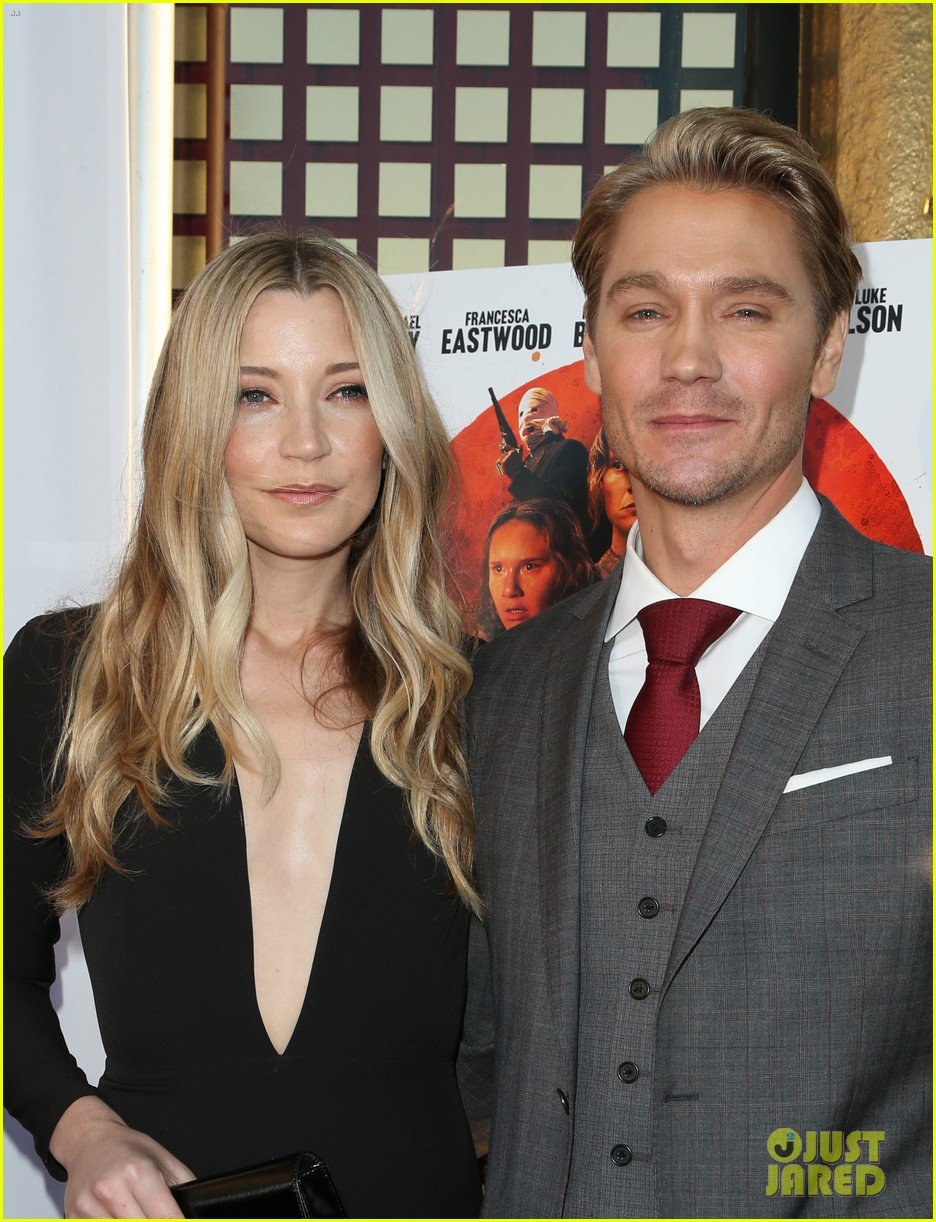 chad michael murray gets support from awesome wife sarah roemer at outlaws angels 193705257