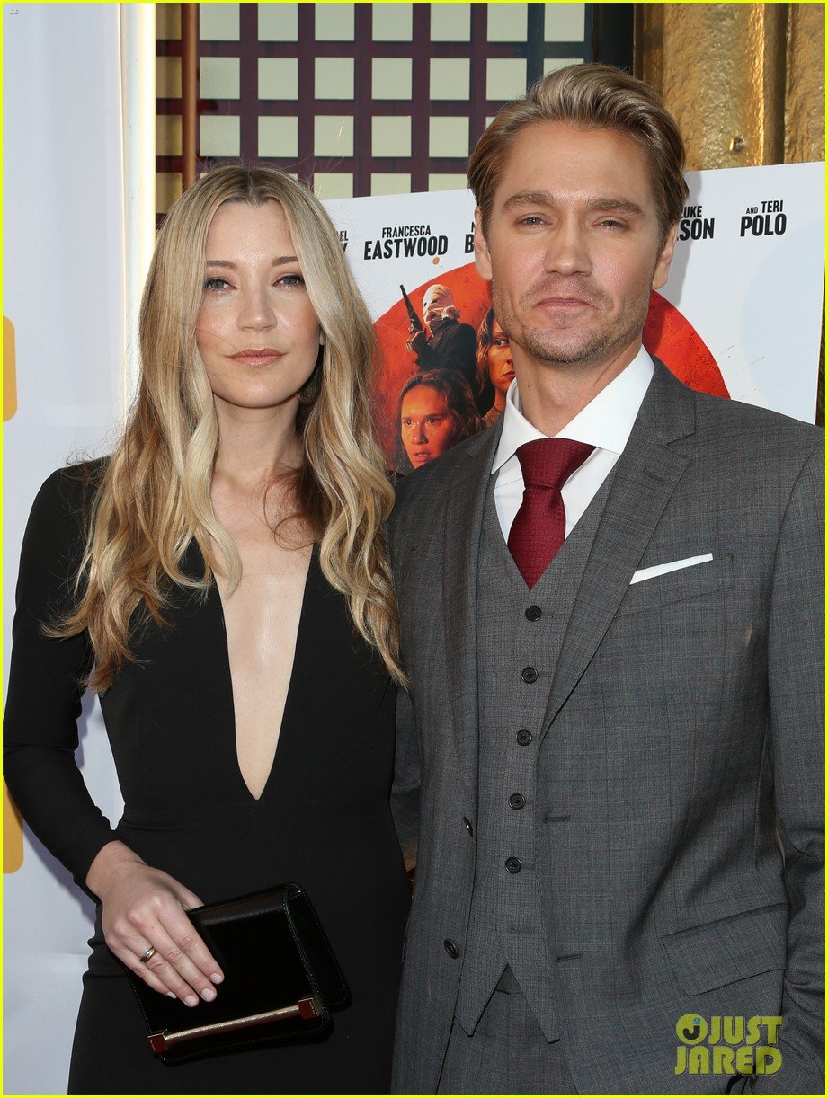 chad michael murray gets support from awesome wife sarah roemer at outlaws angels 373705275