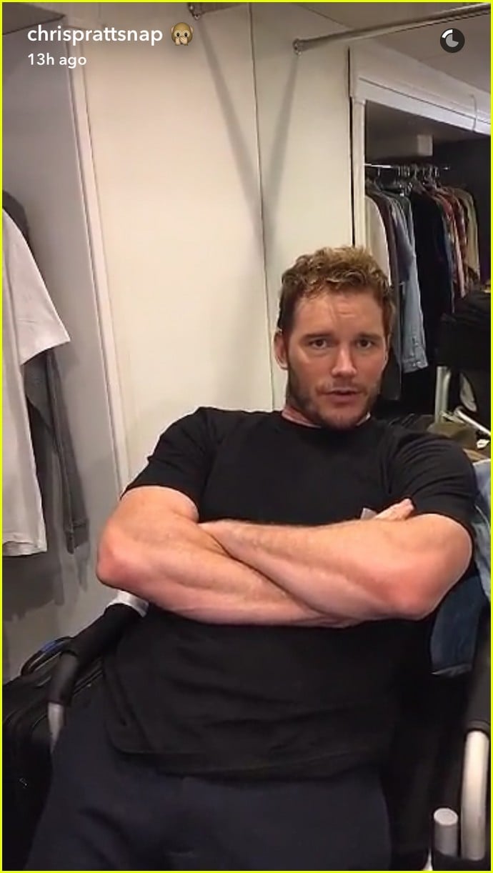 Chris Pratt Shares Behind the Scenes Look at New Photo Shoot Photo(01)