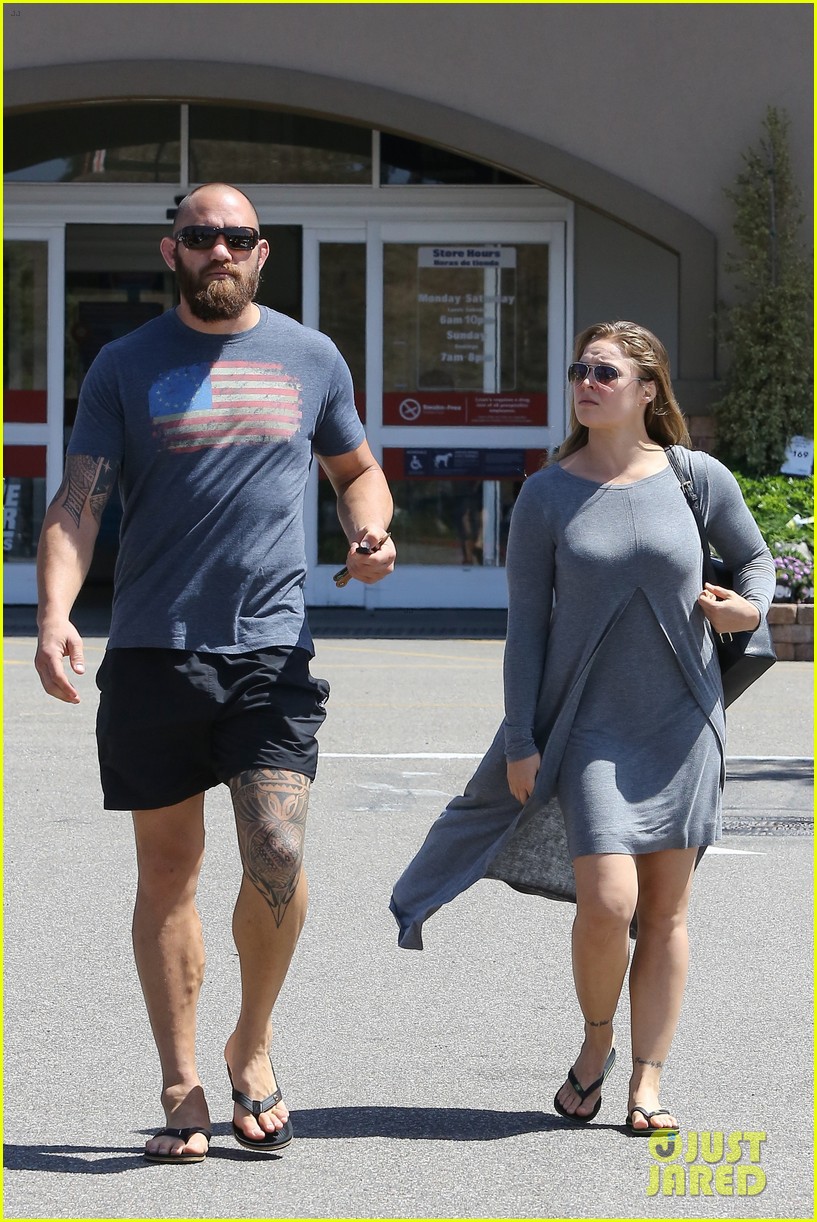 ronda rousey travis browne trip to lowes 303704169