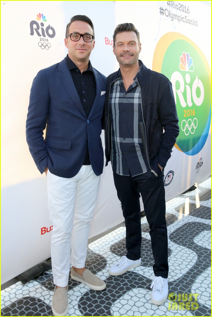 Ryan Seacrest Celebrates Rio Olympics At Social Opening Ceremony