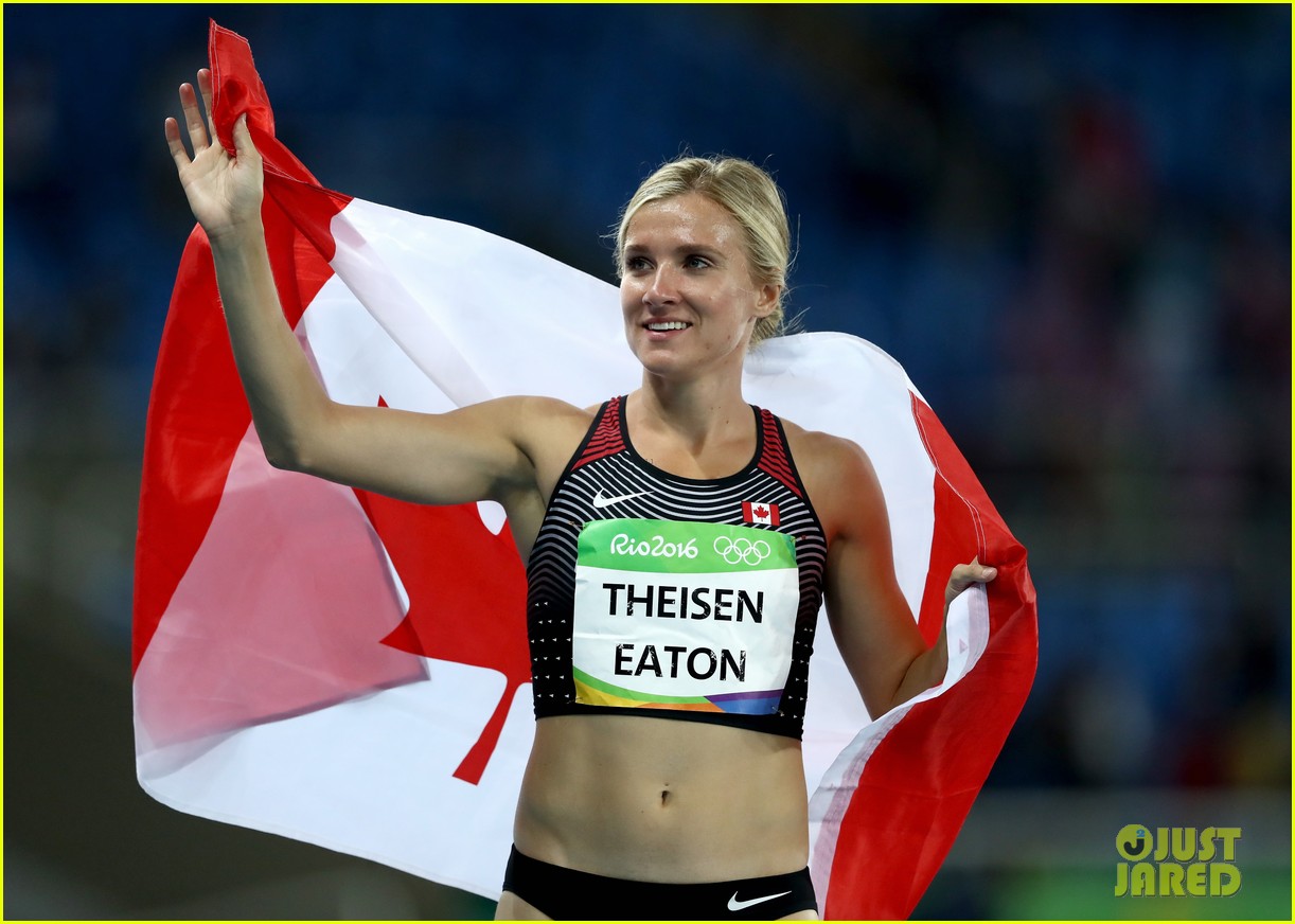 ashton eaton celebrates decathlon gold with wife brianne 163736979