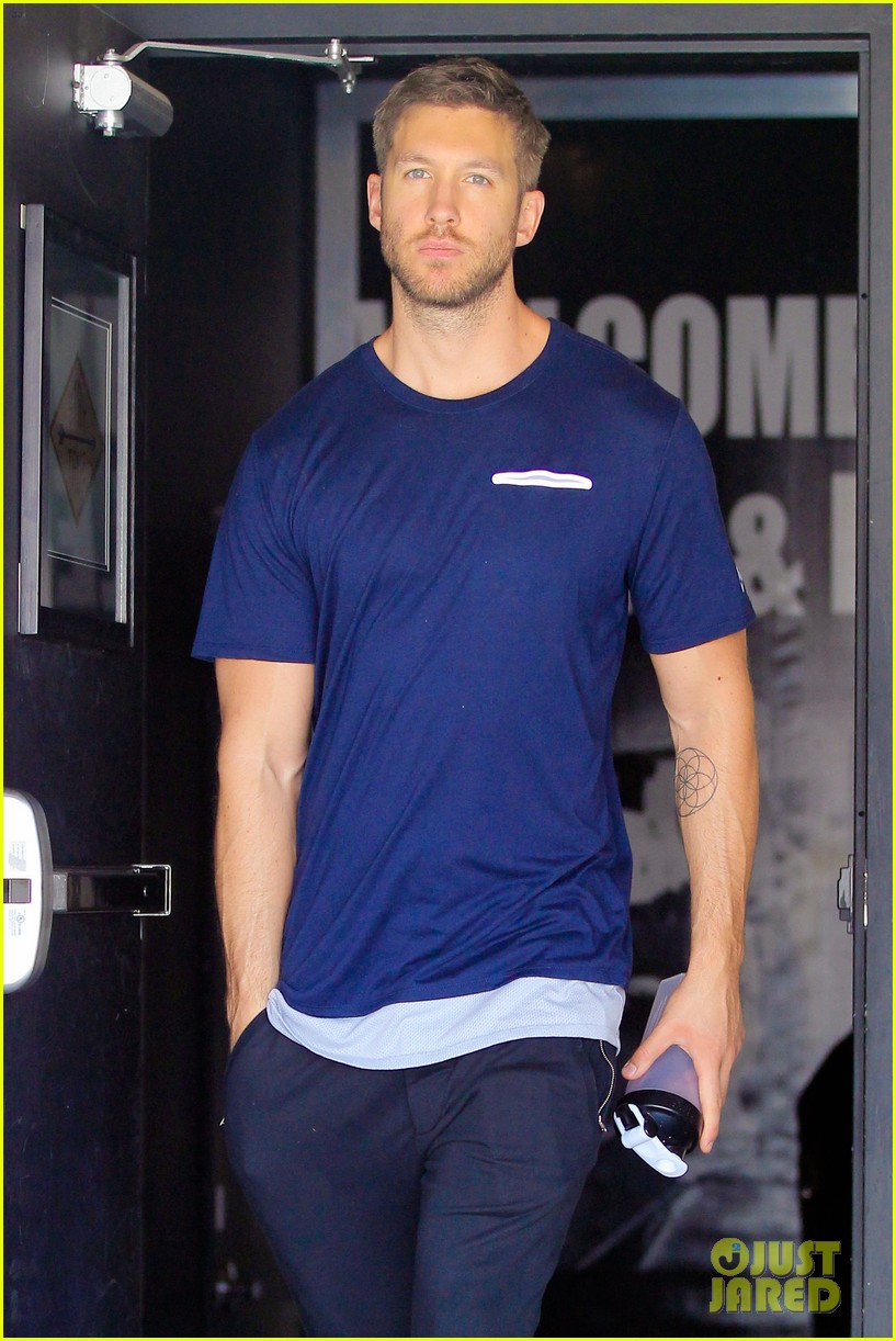 calvin harris leaves gym after workout 013731154