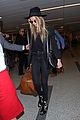 amber heard lands lax from london 14