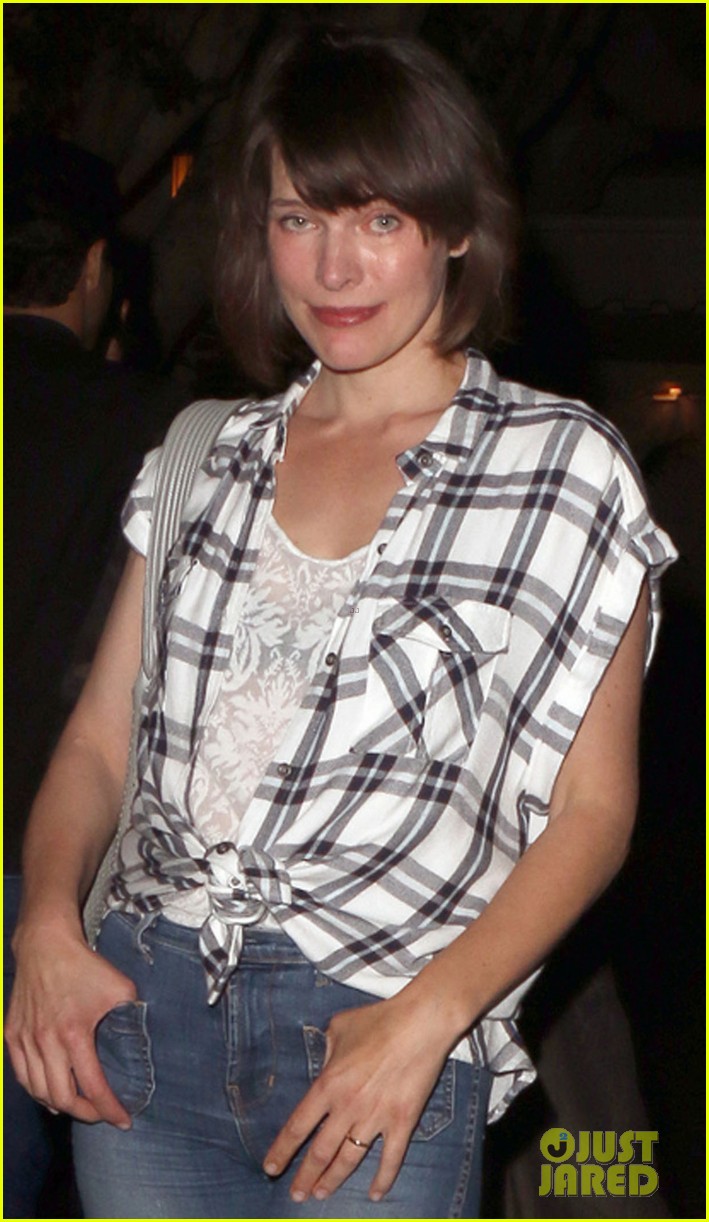 milla jovovich has a night out on the town with pal markus molinari 023737878