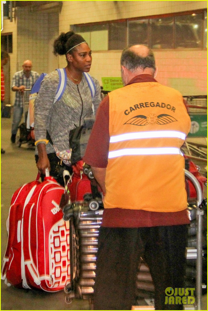 serena williams leaves rio after losing olympics 043730968