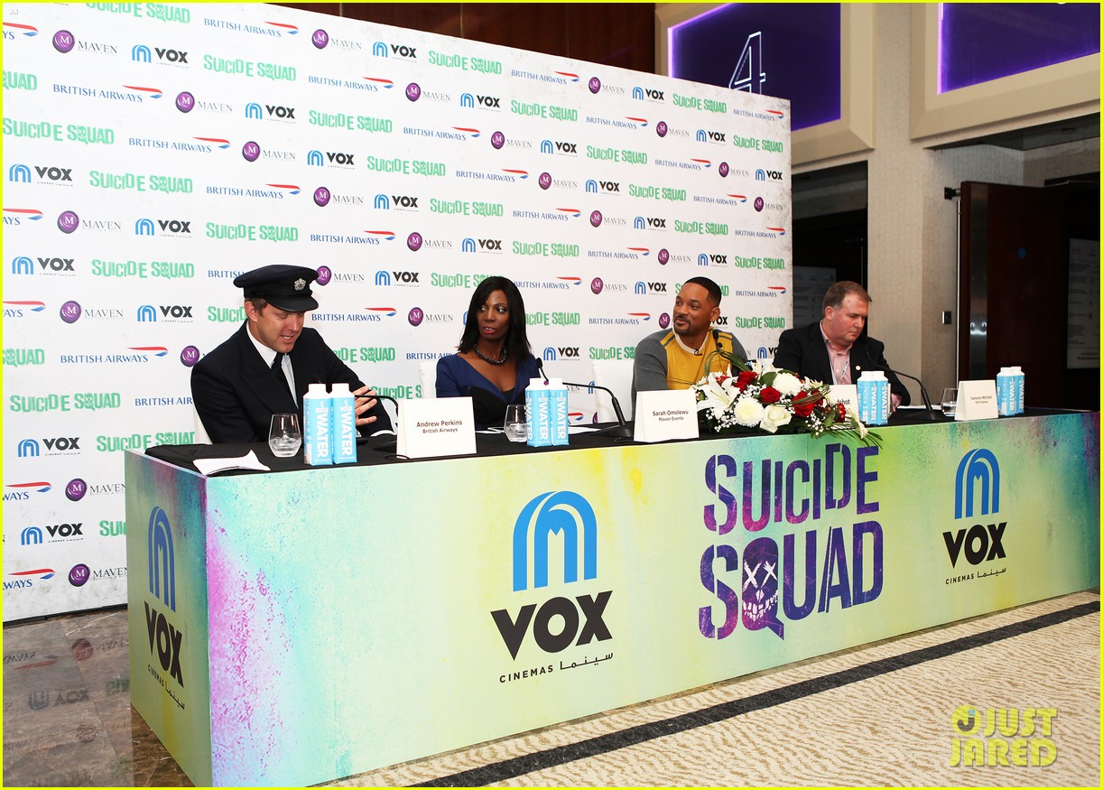 will smith suicide squad event london 06
