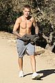 justin bieber ditches hist shirt while on a run101mytext