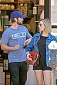 chace crawford and rebecca rittenhouse step out for breakfast and furniture shopping 08