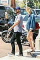 chace crawford and rebecca rittenhouse step out for breakfast and furniture shopping 11