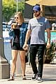 chace crawford and rebecca rittenhouse step out for breakfast and furniture shopping 15
