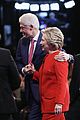 hillary clinton donald trump joined by families on stage at debate 03