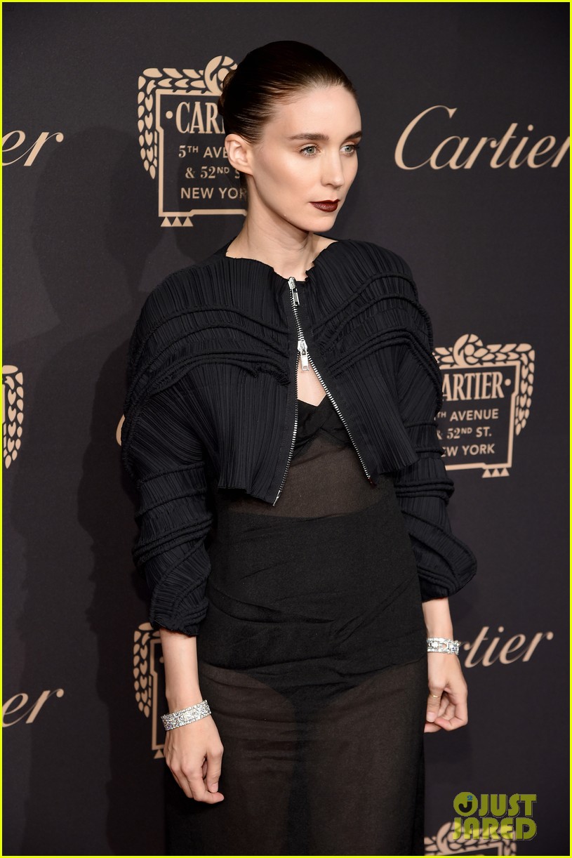 katie holmes rooney mara sienna miller get glam for cartier fifth avenue grand reopening 363752252