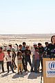 angelina jolie meets children at syrian refugee camp 30