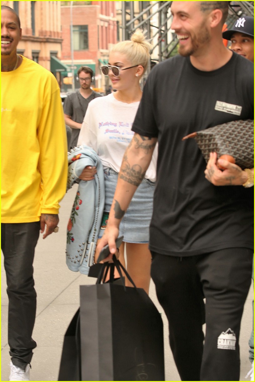 kylie jenner tyga head out day three nyfw 163754266