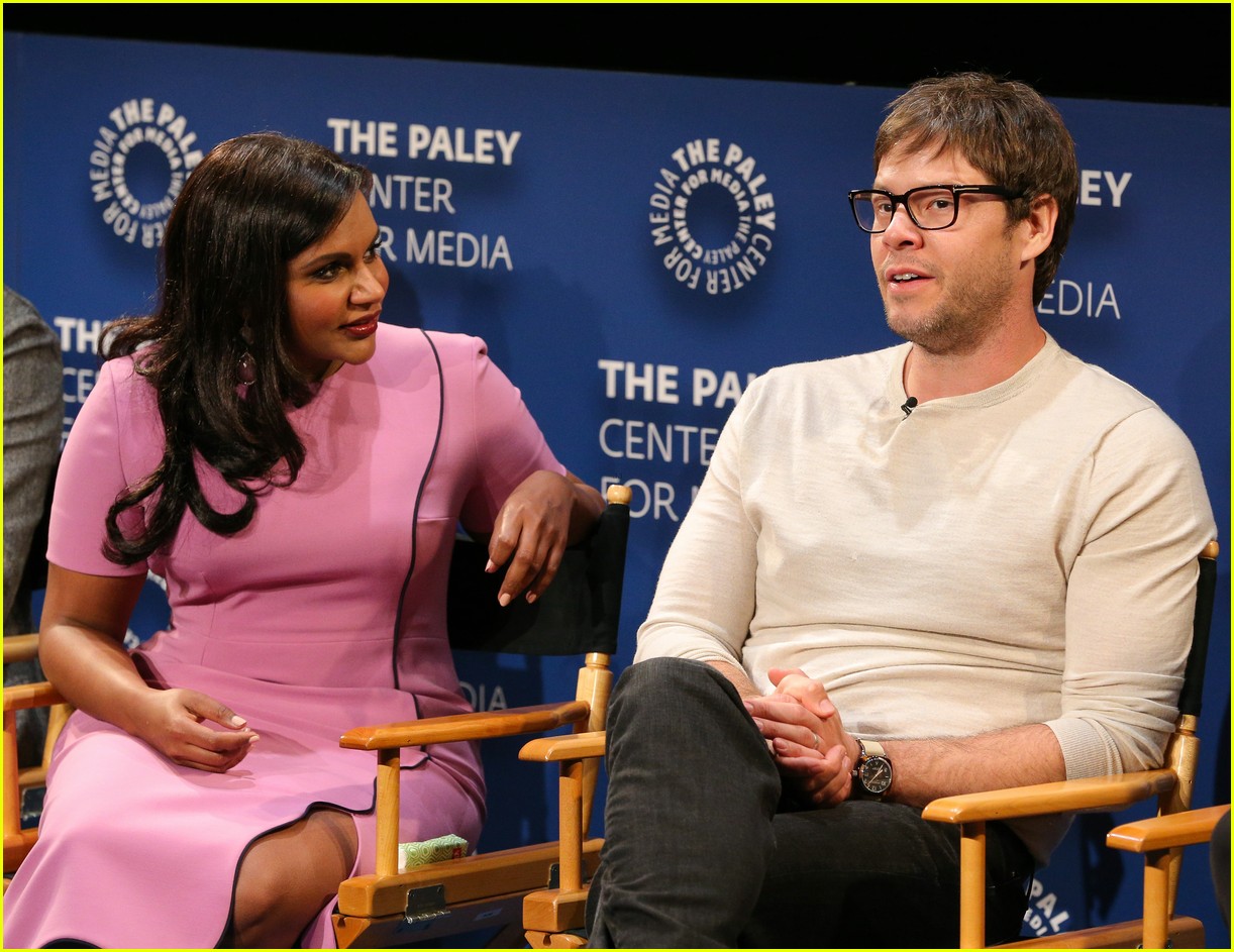 mindy kaling meets her soulmate at paleyfest 413762102