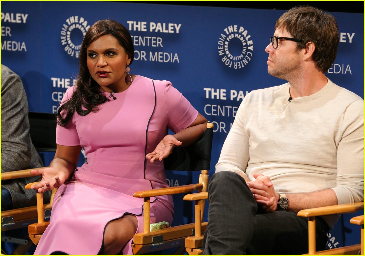 mindy kaling meets her soulmate at paleyfest 423762103