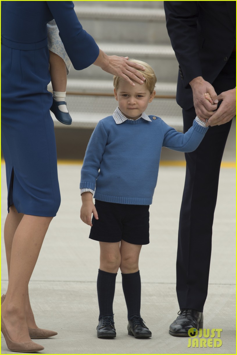 Prince William & Kate Middleton Arrive in Canada With Prince