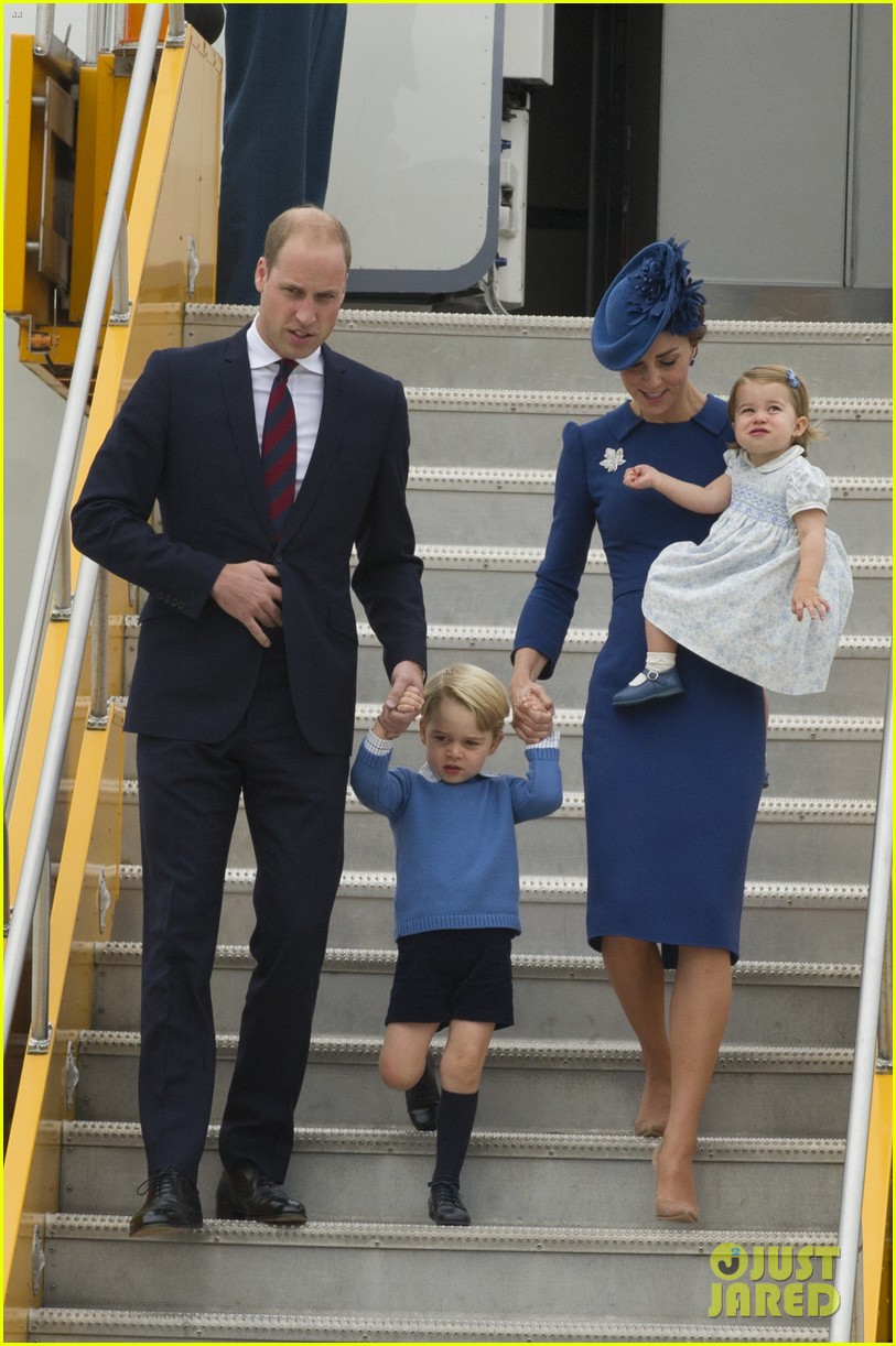 prince william royal family arrive canada 383769332