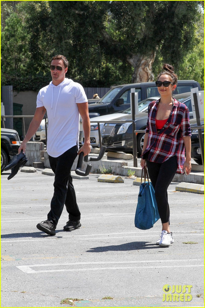 Ryan Lochte & Cheryl Burke Head to 'DWTS' Rehearsal! Photo 3748745