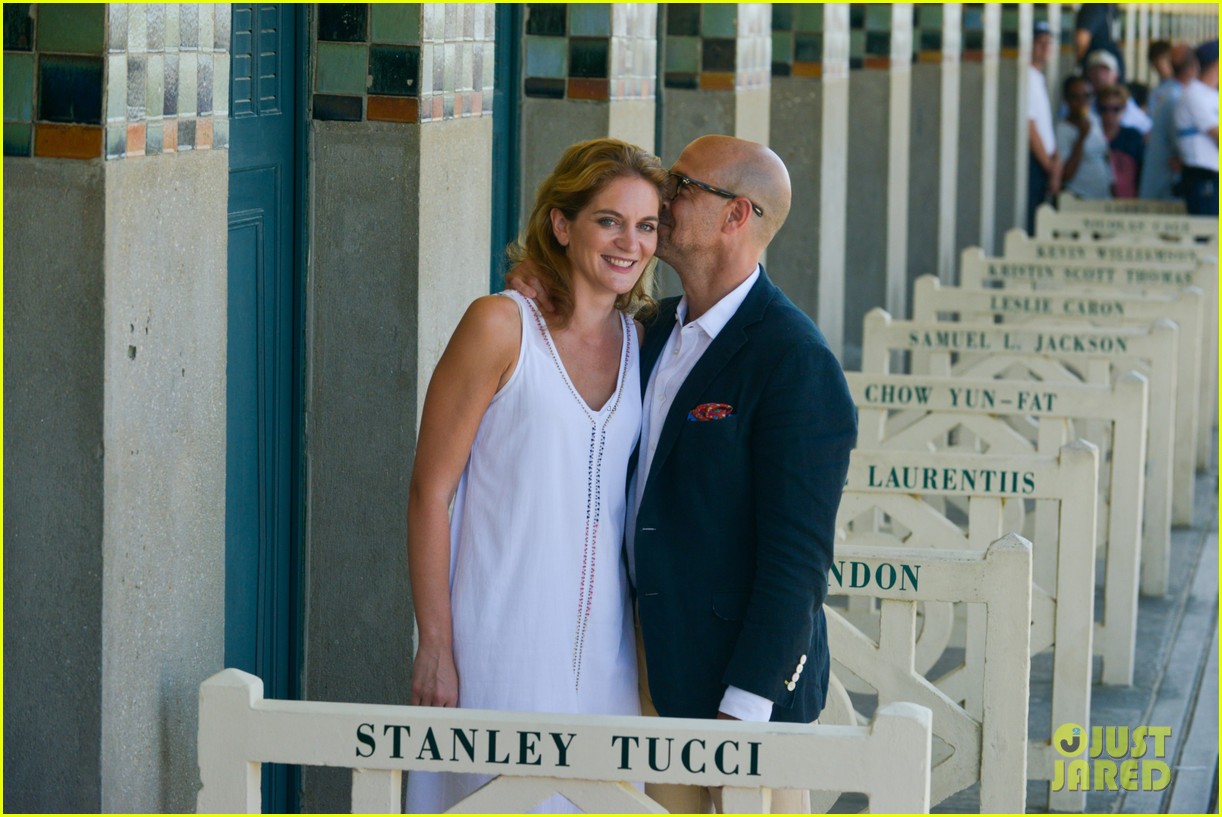 stanley tucci felicity blunt 2016 deauville festival 113749420