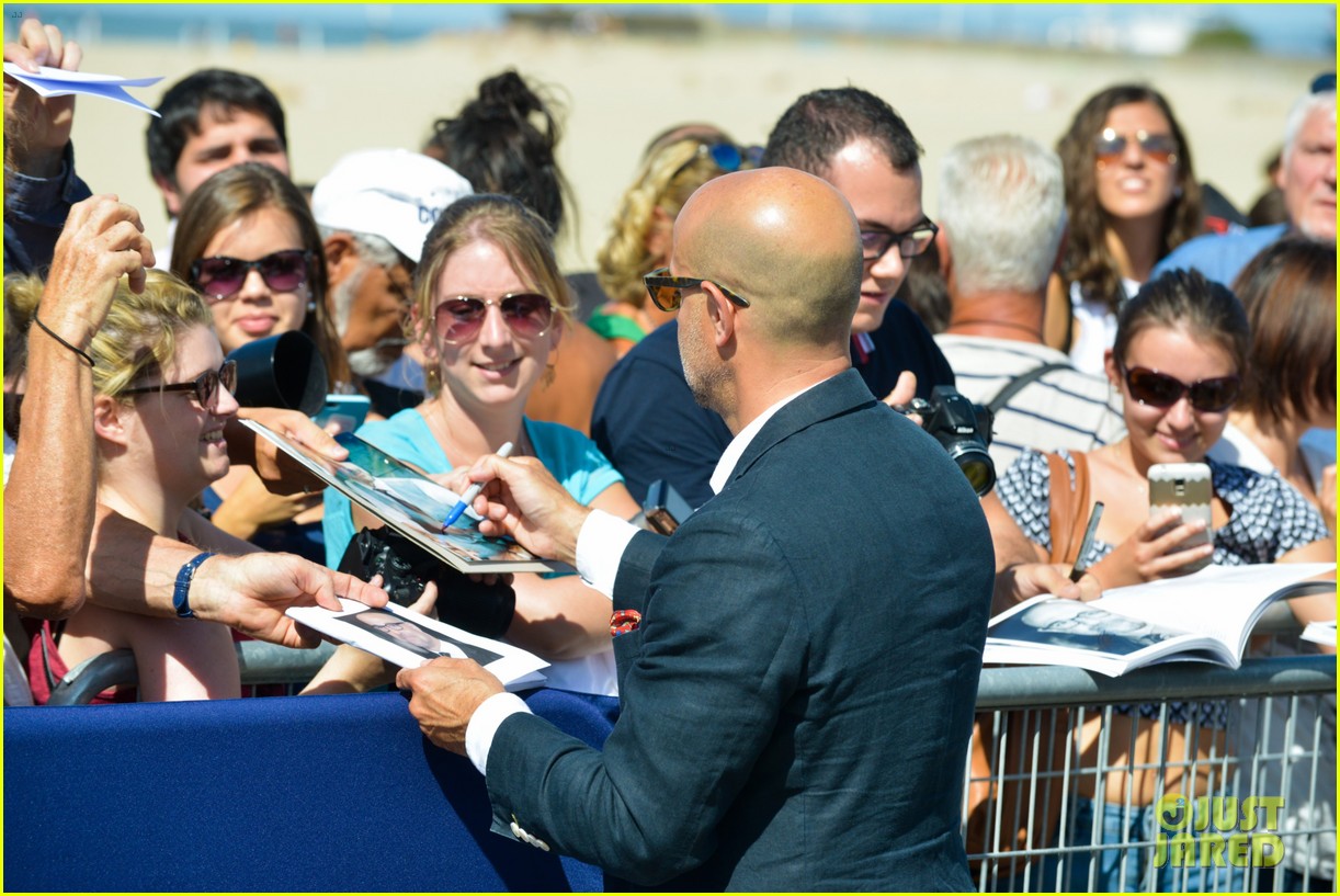 stanley tucci felicity blunt 2016 deauville festival 153749424