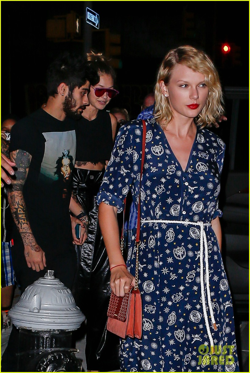 Taylor Swift Goes Out With Gigi Hadid & Zayn Malik in NYC! Photo