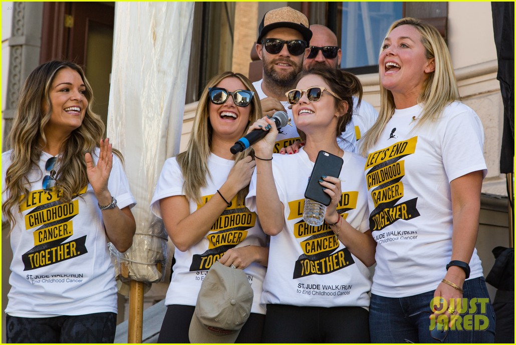 ashley tisdale lucy hale more st jude cancer walk 233769592