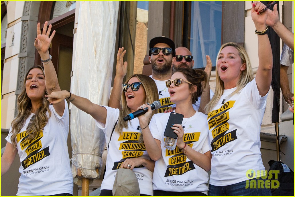 ashley tisdale lucy hale more st jude cancer walk 263769595