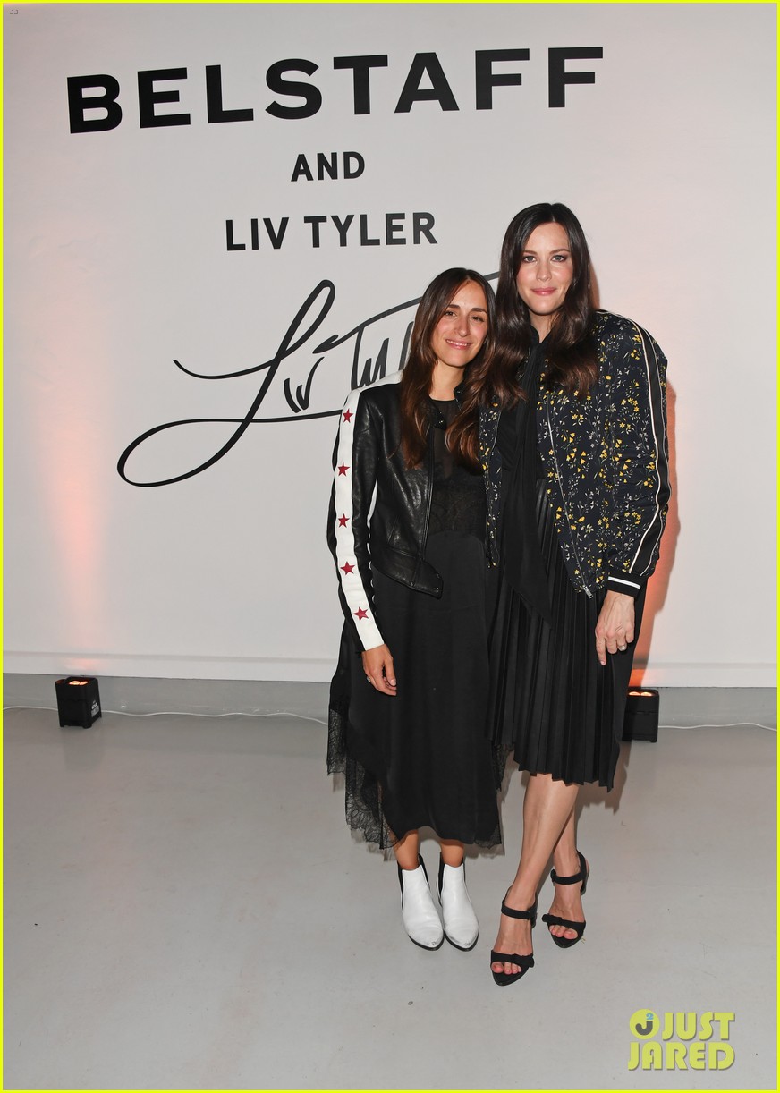 liv tyler celebrates launch of belstaff second capsule collection 043764484