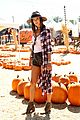 alessandra ambrosio visits a pumpkin patch with her kids 11