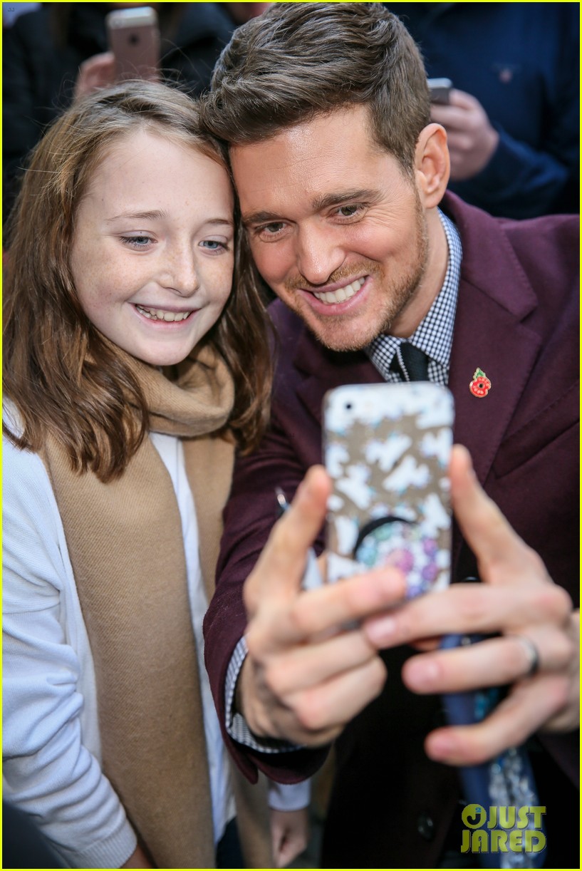 michael buble hits london to promote new album nobody but me 083795813