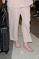elle fanning goes barefoot at lax airport01209mytext