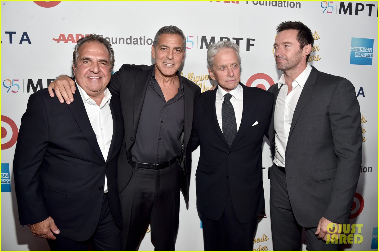 Clooney & Hugh Hackman Celebrate MPTF Anniversary Photo 3775709