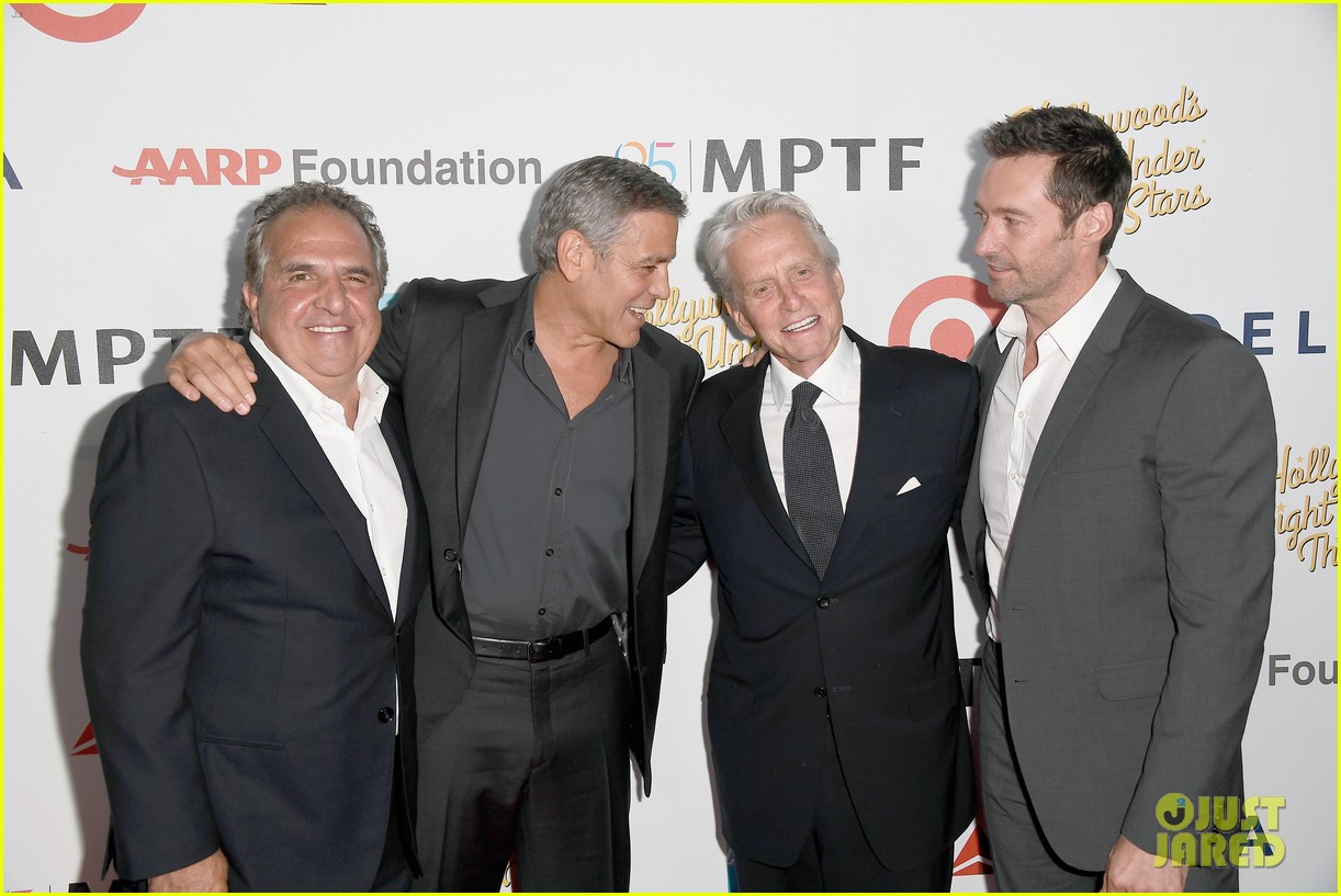 Clooney & Hugh Hackman Celebrate MPTF Anniversary Photo 3775711