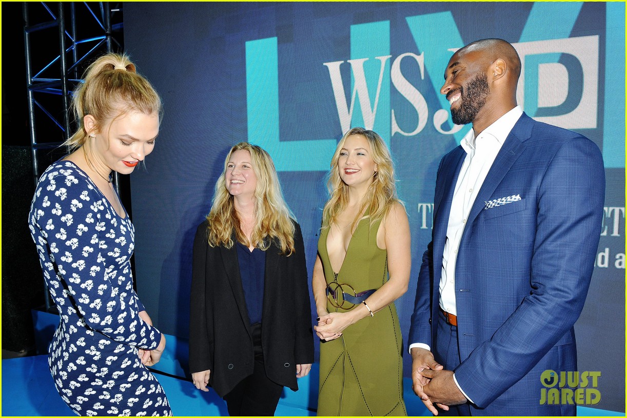 Kate Hudson Buddies Up with Karlie Kloss & Kobe Bryant At WSJ.D LIVE