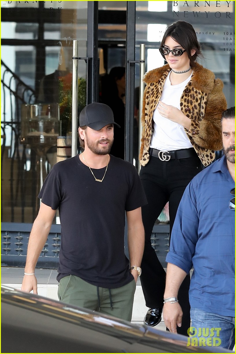 kendall jenner scott disick go shopping with extra security00411mytext3784053