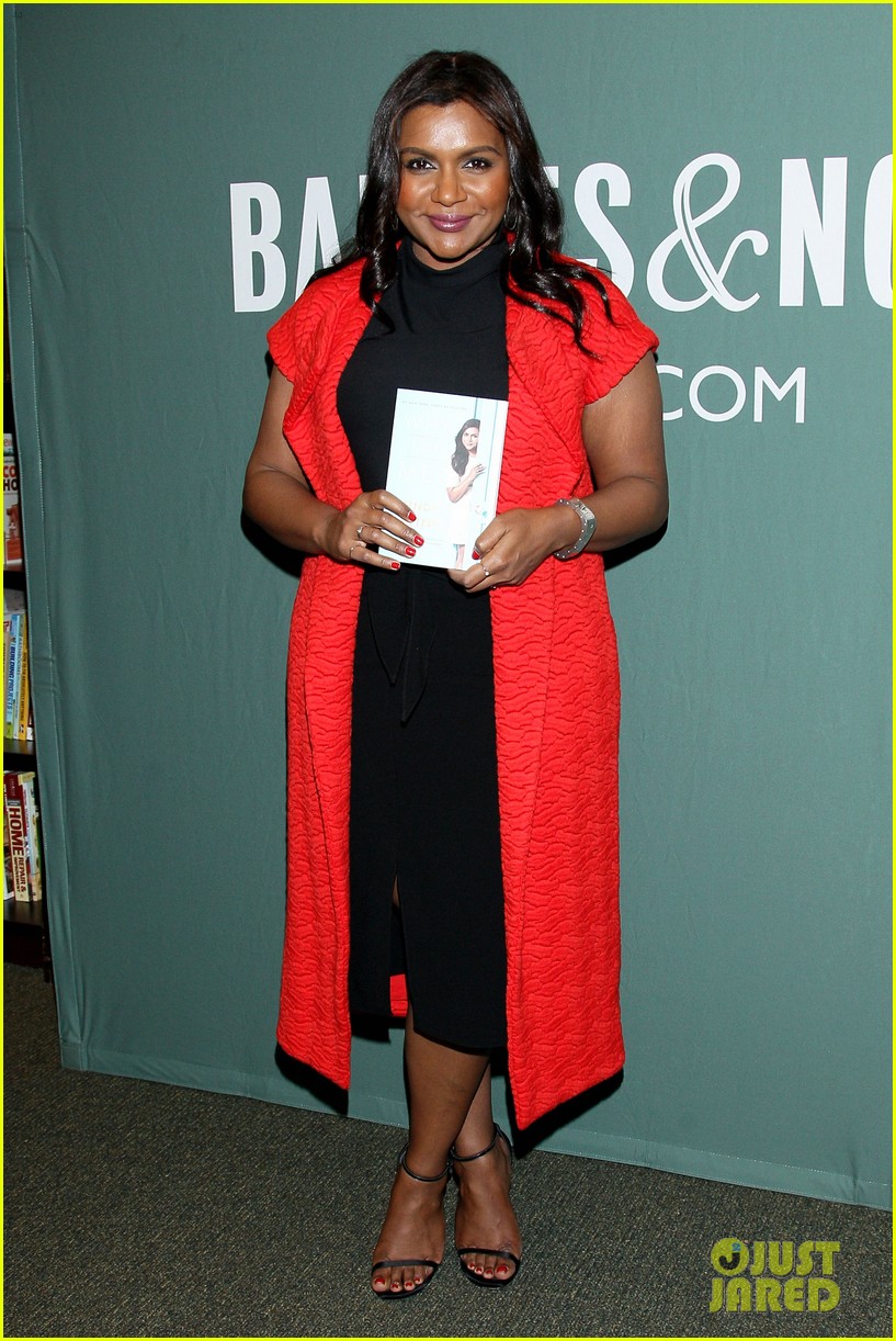 mindy kaling hits nyc to promote new book why not me 023776352