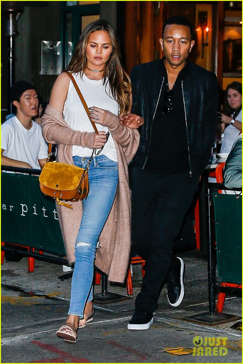 John Legend & Chrissy Teigen Pull Double Event Duty In NYC! Photo