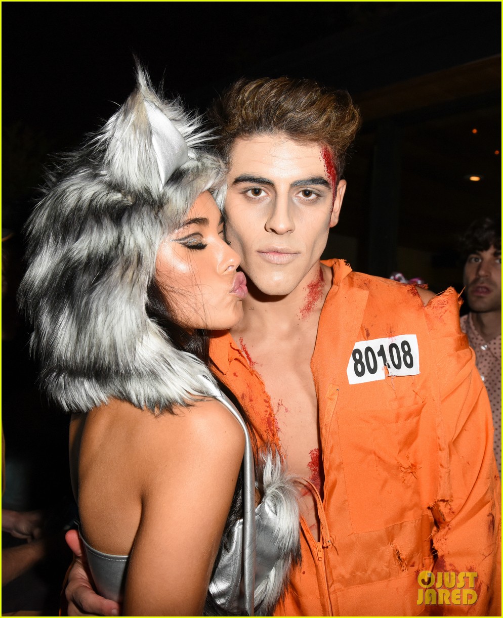 ross lynch courtney eaton couple up at just jared halloween party 023798446
